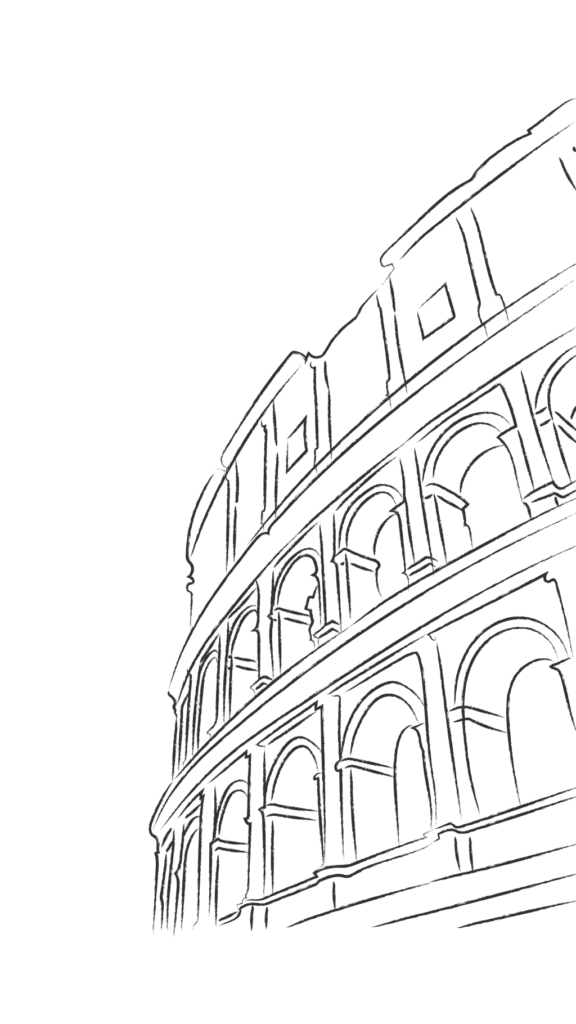 Illustration du Colisée de Rome.